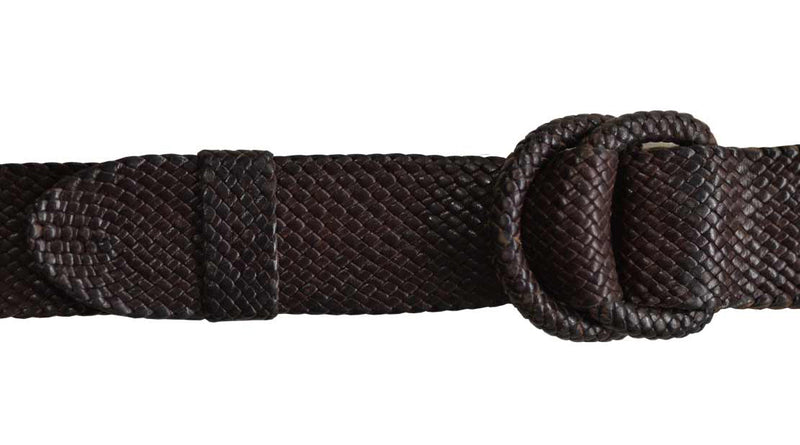 Longreach Hand Plaited 11 plait Kangaroo Leather Belt - Handcrafted in  Australia